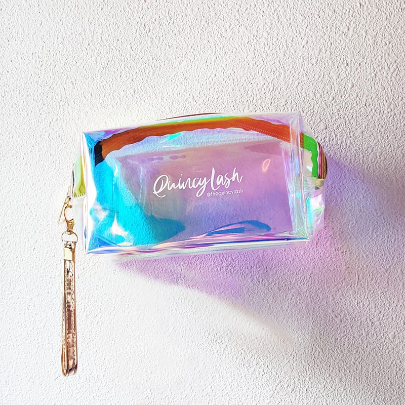 Pretty Holographic Makeup Bag